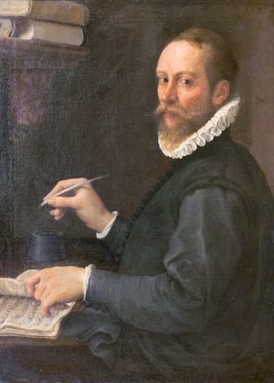 Retrato de un músico de Annibale Carracci
