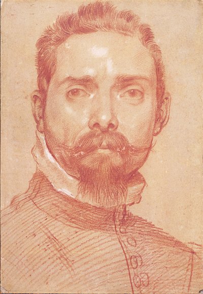 Retrato del jugador de laúd Giulio Mascheroni, ca 1594 de Annibale Carracci