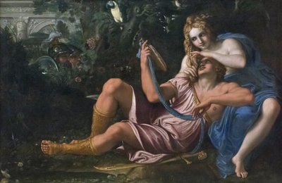 Rinaldo y Armida de Annibale Carracci