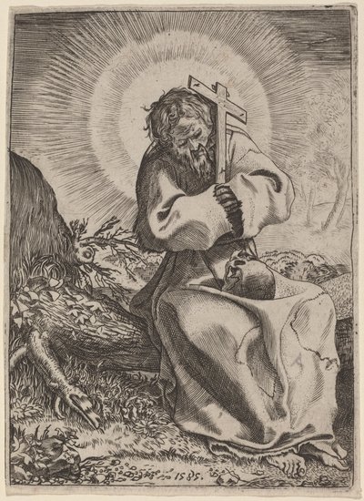 San Francisco de Asís de Annibale Carracci