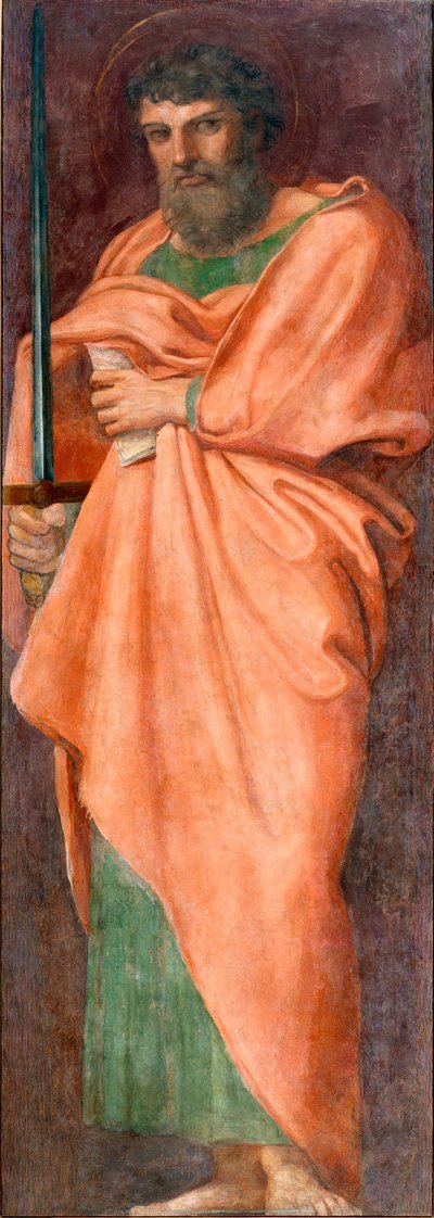San Pablo - Pintura de Annibale Carracci (Annibal Carrache de Annibale Carracci