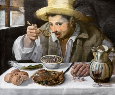 El comedor de judías de Annibale Carracci