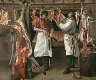 La carnicería de Annibale Carracci