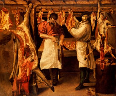 La carnicería de Annibale Carracci