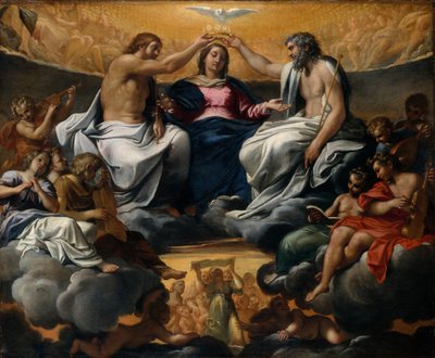 La Coronación de la Virgen de Annibale Carracci