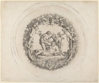 El Sileno borracho ("La Tazza Farnese") de Annibale Carracci