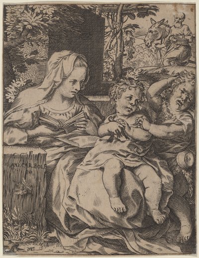 La Madonna de la Golondrina de Annibale Carracci