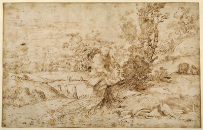El Retorno de la Huida de Annibale Carracci