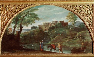 La huida a Egipto de Annibale Carracci