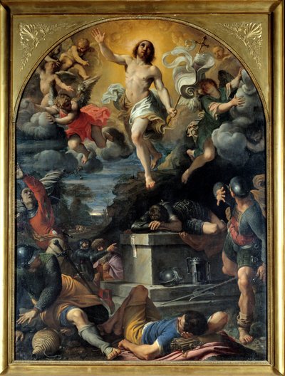 La resurrección de Cristo de Annibale Carracci