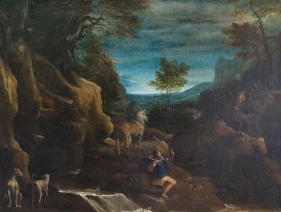 La visión de San Eustaquio de Annibale Carracci