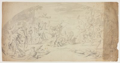 Triunfo de Baco y Ariadna de Annibale Carracci