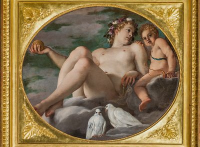 Venus y Cupido de Annibale Carracci