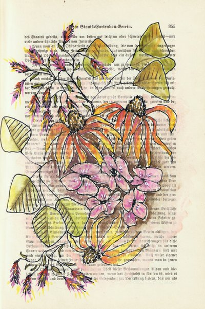 Estudio botánico de estilo vintage de Annick