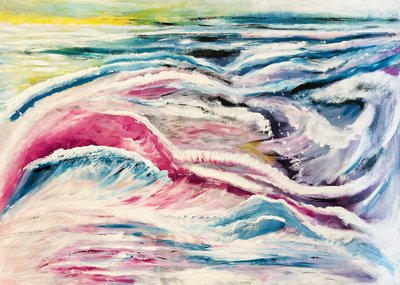 Olas oceánicas llenas de vida de Annika Tiren