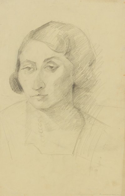 retrato de una dama de Anny Dollschein