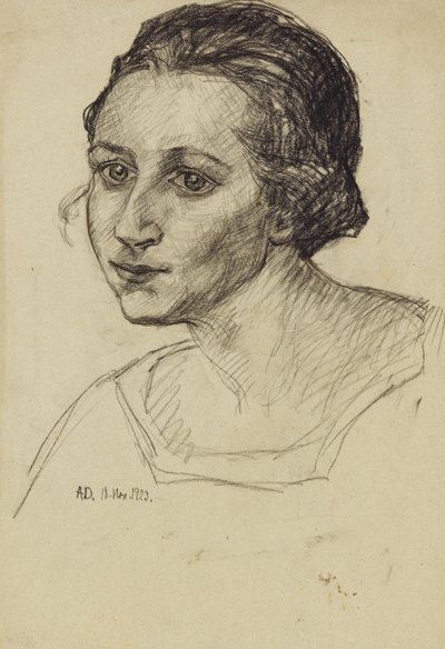 retrato de una dama de Anny Dollschein