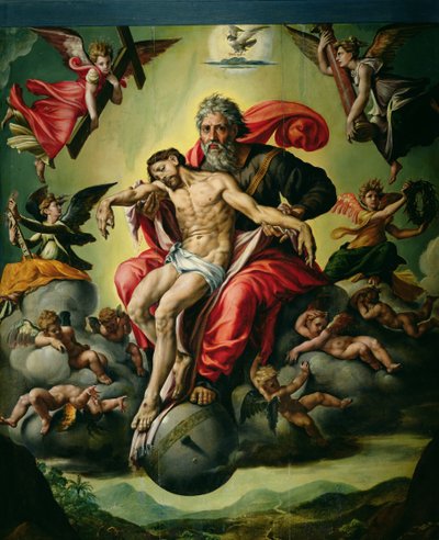 La Santísima Trinidad de Anonimo Flamenco