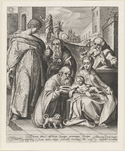 Adoración de los Reyes de Anonymous