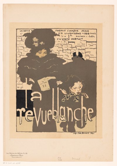 Anuncio para La Revue Blanche
Les Maîtres de l