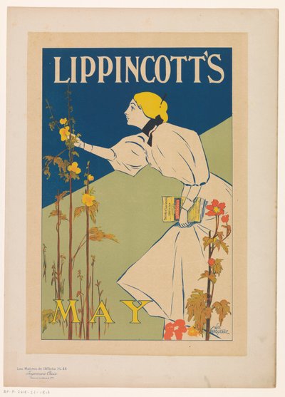 Anuncio del número de mayo de la revista mensual de Lippincott
Les Maîtres de l