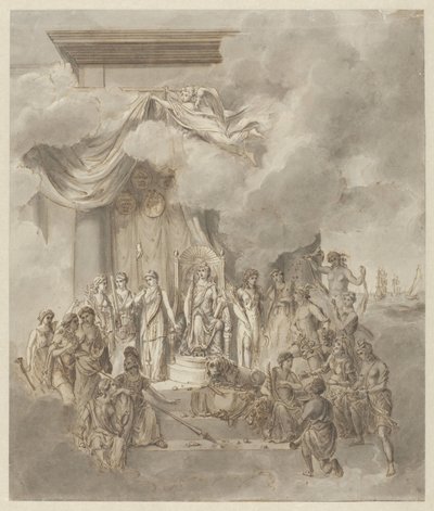 Alegoría del reinado de Guillermo I, 1838 de Anonymous