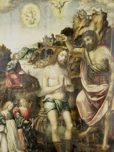 Bautismo de Cristo de Anonymous