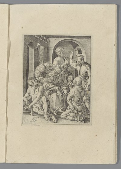 burla de cristo La pequeña pasión (título de la serie) Passio Christi Ab Alberto Durer Nurenburgensi Effigiata (título de la serie) de Anonymous