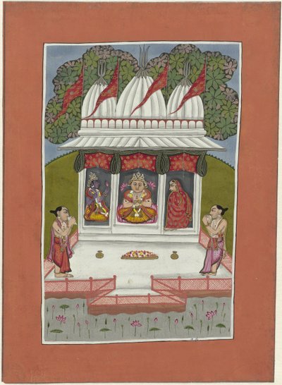 Buda como encarnación (avatara) de Vishnu
Avatares de Vishnu (título de la serie) de Anonymous