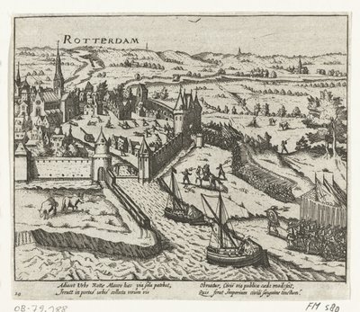 Bossu invade Róterdam, 1572 de Anonymous