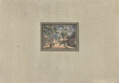 Incendio en Muiderberg, 1746 de Anonymous
