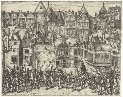 Rebelión calvinista en Amberes, 1567 de Anonymous