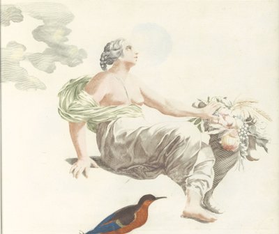 Ceres con un cuerno de la abundancia de Anonymous