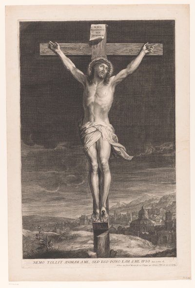 Cristo en la cruz de Anonymous