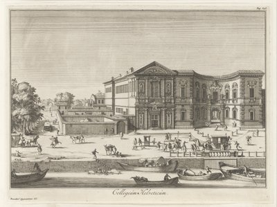 Collegio Helvetia en Milán Collegium Helveticum (título sobre el objeto) Edificios Magesyn der Italiaense (título de la serie) de Anonymous