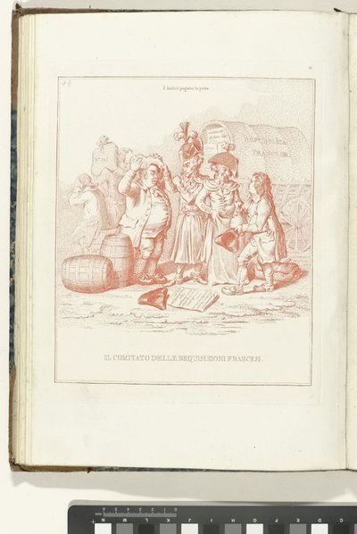 Comité van Franse Rekwisities, 1795 El Comité de Requisiciones de Francia (título sobre el objeto) Hollandia Regenerata (Italianse kopie) (título de la serie) La regeneración de Holanda: spechio a todos los pueblos regenerados (título de la serie sobre el  de Anonymous