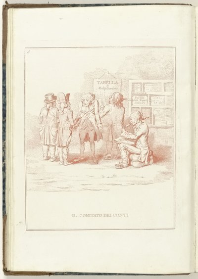 Comité van Rekeningen, 1795 El Comité de Auditoría (título sobre objeto) Hollandia Regenerata (Italianse kopie) (título de la serie) La regeneración de Holanda: spechio a todos los pueblos regenerados (título de la serie sobre el objeto) de Anonymous