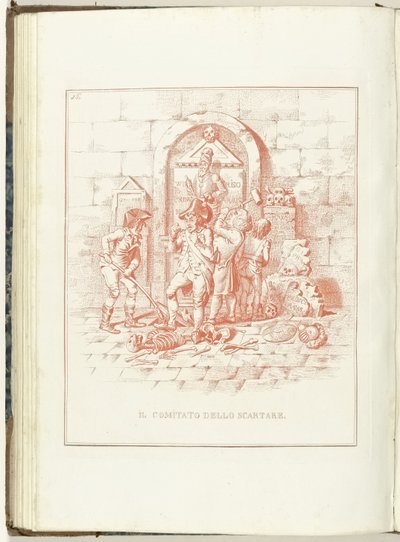 Comité van Remotie, 1795 El Comité de Descartes (título sobre el objeto) Hollandia Regenerata (Italianse kopie) (título de la serie) La regeneración de Holanda: spechio a todos los pueblos regenerados (título de la serie sobre el objeto) de Anonymous