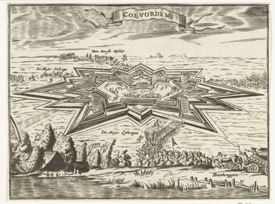El asalto a Coevorden, 1672 de Anonymous
