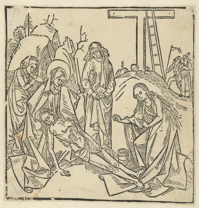La lamentación de Cristo de Anonymous
