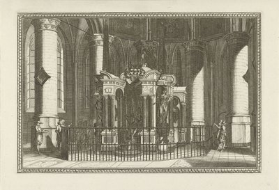 La tumba de Guillermo de Orange, 1623 de Anonymous