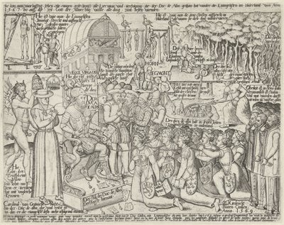 El trono del duque de Alba, 1569 de Anonymous