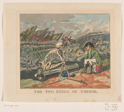 Los dos reyes del terror, 1813 Los dos reyes del terror (título sobre el objeto) de Anonymous