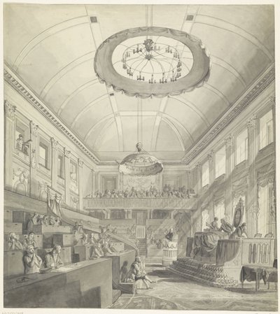 Primera Asamblea Nacional en La Haya, 1796 de Anonymous