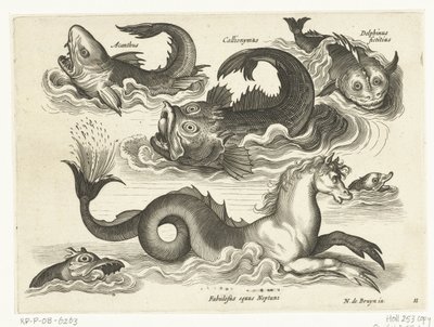 Fantásticos animales acuáticos, incluido el caballito de mar
Libelivs varia Genera piscium complectens (título de la serie)
Peces de agua dulce, peces de mar, ranas, crustáceos y criaturas marinas (título de la serie) de Anonymous