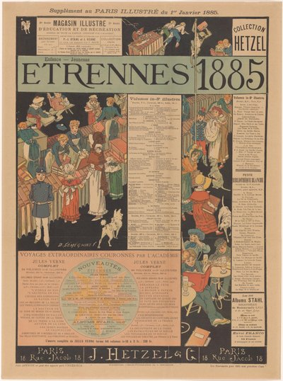 Lista de fondos de J. Hetzel & Cie en París
Etrennes 1885 (título en el objeto) de Anonymous