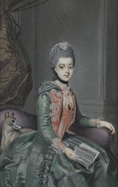 Frederika Sophia Wilhelmina (1751-1820), princesa de Prusia. Esposa del Príncipe Guillermo V de Anonymous