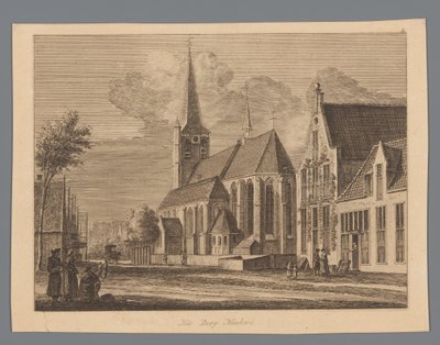 Vista del centro de Nijkerk
El pueblo de Nieukerk (título en el objeto) de Anonymous