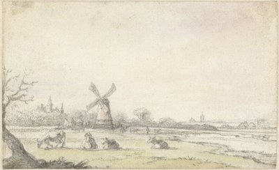 Vista de La Haya desde Rijswijk de Anonymous