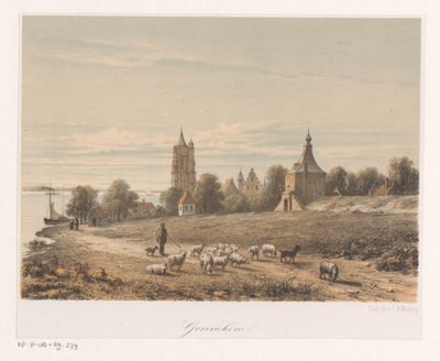 Vista de Gorinchem de Anonymous